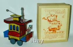 Fontaine Fox Toonerville Trolley Tin WithU H. Fischer Germany 1922 Reproduction Box