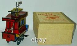 Fontaine Fox Toonerville Trolley Tin WithU H. Fischer Germany 1922 Reproduction Box