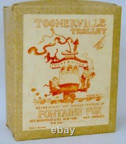 Fontaine Fox Toonerville Trolley Tin WithU H. Fischer Germany 1922 Reproduction Box