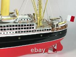 GEBR. FLEISCHMANN 24 CLOCKWORK OCEAN LINER Ca. 1930 RESTORED