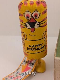 Gee, I Could Just Eat You Up! Happy Birthday Tiger #127 Pride Creations Popsie