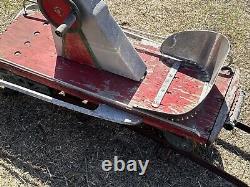 HODGES HAND CRANK VINTAGE 50'S CAR AMUSEMENT PARK ride TRAIN HANDCAR