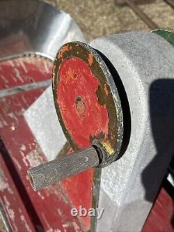 HODGES HAND CRANK VINTAGE 50'S CAR AMUSEMENT PARK ride TRAIN HANDCAR