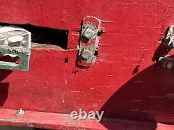 HODGES HAND CRANK VINTAGE 50'S CAR AMUSEMENT PARK ride TRAIN HANDCAR