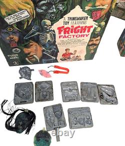HUGE LOT 1964 Mattel Thingmaker Fright Factory & Creepy Crawlers & Fighting Men