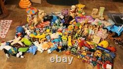 HUGE Mixed Lot Of Rare Vintage Toys. 1950s-1990s. Barbie, Power Rangers, Disney