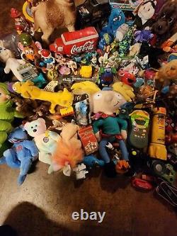 HUGE Mixed Lot Of Rare Vintage Toys. 1950s-1990s. Barbie, Power Rangers, Disney