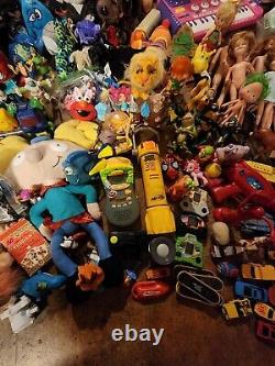 HUGE Mixed Lot Of Rare Vintage Toys. 1950s-1990s. Barbie, Power Rangers, Disney