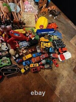 HUGE Mixed Lot Of Rare Vintage Toys. 1950s-1990s. Barbie, Power Rangers, Disney