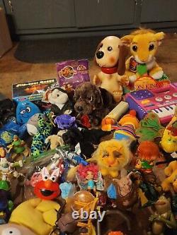 HUGE Mixed Lot Of Rare Vintage Toys. 1950s-1990s. Barbie, Power Rangers, Disney