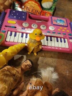HUGE Mixed Lot Of Rare Vintage Toys. 1950s-1990s. Barbie, Power Rangers, Disney