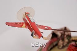 Honeymoon Express Vintage Tin Windup Toy Mar Marx Toys Made In USA