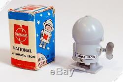 Horikawa Masudaya Nomura National Space Man Robot Tin Wind Up Japan Vintage Toy