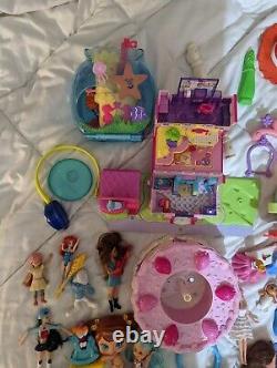 Huge Girls Bottom of ToyBox Lot Barbie American Girl LPS Polly Pocket Strawberry