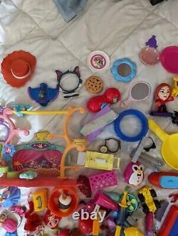 Huge Girls Bottom of ToyBox Lot Barbie American Girl LPS Polly Pocket Strawberry