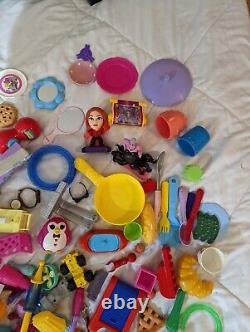 Huge Girls Bottom of ToyBox Lot Barbie American Girl LPS Polly Pocket Strawberry