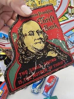 Huge Lot Of Vintage Tin Toys With 2 Keys