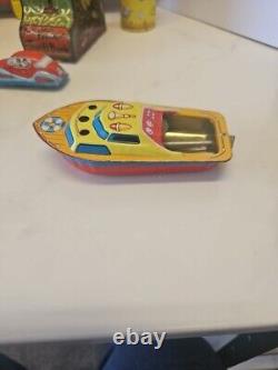 Huge Lot Of Vintage Tin Toys With 2 Keys