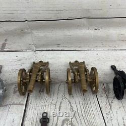 Huge Lot Of Vintage Toy Cannons And Mortars (Please Read)