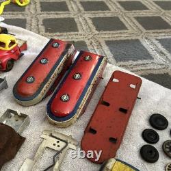 Huge Lot Vintage Courtland Tin Litho Toys Parts/repair