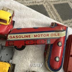 Huge Lot Vintage Courtland Tin Litho Toys Parts/repair
