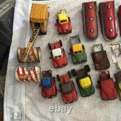 Huge Lot Vintage Courtland Tin Litho Toys Parts/repair