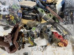 Huge Mixed Lot Mega Bloks Dragons Krystal Wars Mini Figures Ship RARE VTG