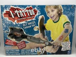 I-Tattoo Electronic Temp Tattoo Markers Pen brand new sealed stencils Kids Toy