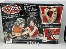 I-Tattoo Electronic Temp Tattoo Markers Pen brand new sealed stencils Kids Toy
