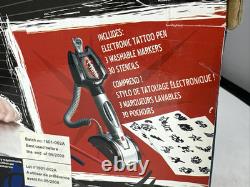 I-Tattoo Electronic Temp Tattoo Markers Pen brand new sealed stencils Kids Toy