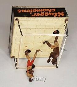 It Works! Authentic Biller Wind Up Toy Slugger Champions Boxing Us Zone Video