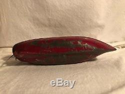 Ives Toys New York 13.5 inch LARGE Tin Wind Up Antique Toy Boat 1910's