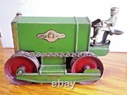 J. C. Penny Little Jim Plaything Wind-up Tractor By Kingsbury