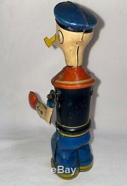 J Chein 1932 Popeye Shadow Boxer Beautiful Original Wind-up