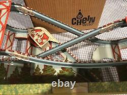 J. Chein & Co. No. 2751 Mechanical Tin Lithographed Windup Roller Coaster in box