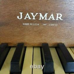 Jaymar Wood Children's Toy Piano 25 Keys 1940's Vintage Working Keys Antique