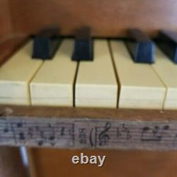 Jaymar Wood Children's Toy Piano 25 Keys 1940's Vintage Working Keys Antique