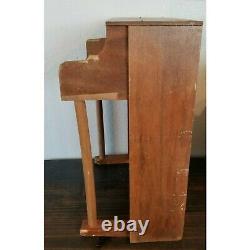 Jaymar Wood Children's Toy Piano 25 Keys 1940's Vintage Working Keys Antique