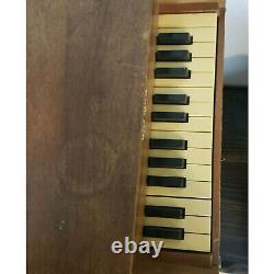 Jaymar Wood Children's Toy Piano 25 Keys 1940's Vintage Working Keys Antique