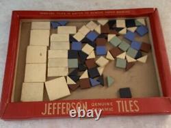 Jefferson Tiles Creative Toy Nordholm Toys Genuine Ceramic 1946