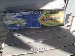 Jim Walker Airplane AJ Fireball Unassembled in Original Box