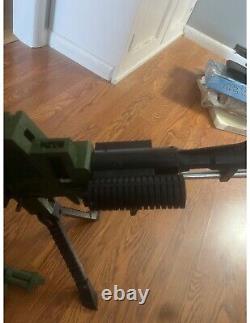 Johnny 7 oma toy gun includes 2 missles -6 bullets-cap pistol-removable stock