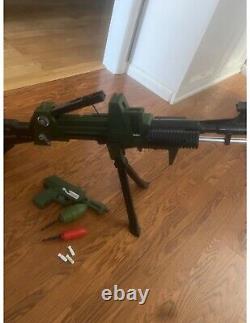 Johnny 7 oma toy gun includes 2 missles -6 bullets-cap pistol-removable stock