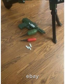 Johnny 7 oma toy gun includes 2 missles -6 bullets-cap pistol-removable stock