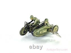 Kellerman German Tin Motorcycle Windup CKO K-342