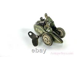 Kellerman German Tin Motorcycle Windup CKO K-342