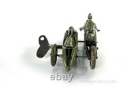 Kellerman German Tin Motorcycle Windup CKO K-342