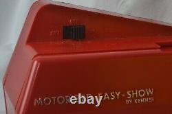 Kenner easy show motorized projector with films & original box as is vintage