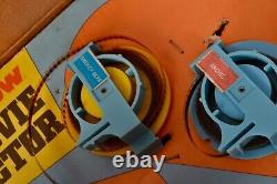 Kenner easy show motorized projector with films & original box as is vintage