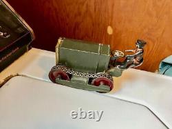 Kingsbury Antique Wind Up Working Toy Tractor